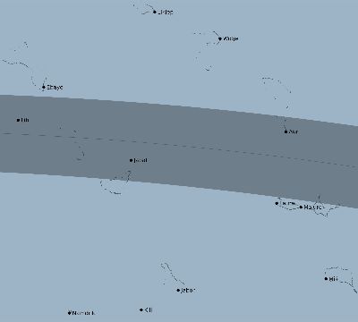 Map of the eclipse path across Marshall Islands on 08/04/2176
