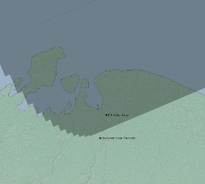 Map of the eclipse path across Brazil on 06/05/2179
