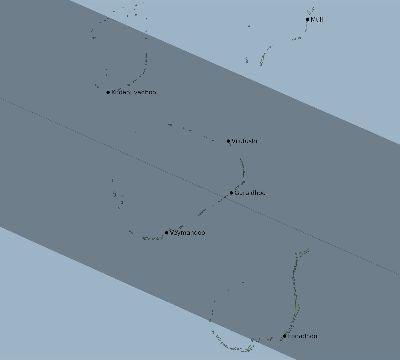 Map of the eclipse path across Maldives on 06/05/2179