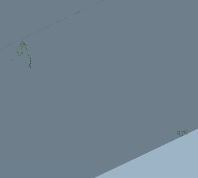 Map of the eclipse path across Cook Islands on 03/23/2183