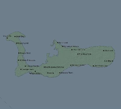 Map of the eclipse path across Cayman Islands on 08/26/2193