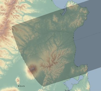 Map of the eclipse path across Russia on 08/26/2193
