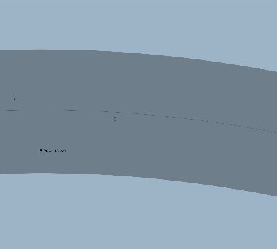 Map of the eclipse path across Pitcairn Islands on 06/04/2198