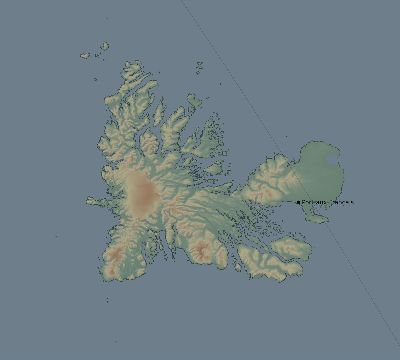 Map of the eclipse path across French Southern and Antarctic Lands on 08/17/2213