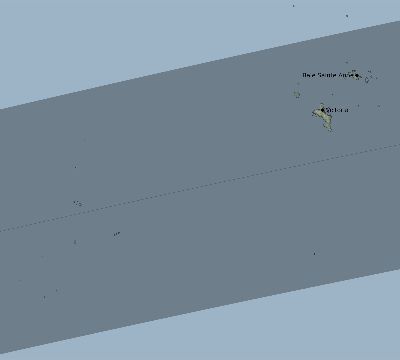 Map of the eclipse path across Seychelles on 08/08/2222