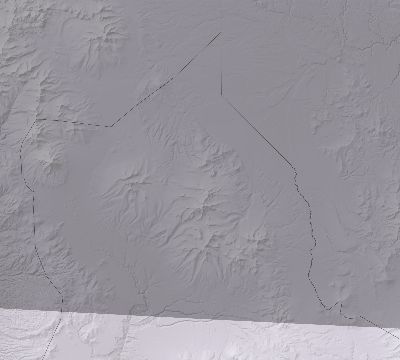 Map of the eclipse path across Chile on 10/19/2237