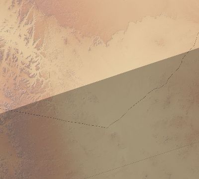 Map of the eclipse path across Jordan on 08/08/2241