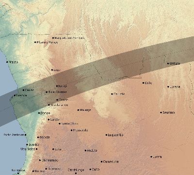 Map of the eclipse path across Angola on 04/06/2247
