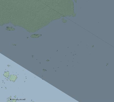 Map of the eclipse path across Australia on 10/31/2255