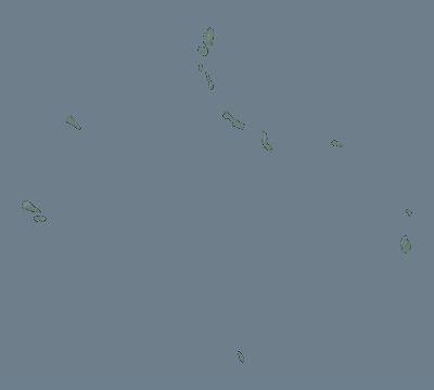 Map of the eclipse path across Cook Islands on 08/29/2258