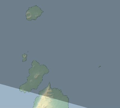 Map of the eclipse path across Spain on 08/19/2259