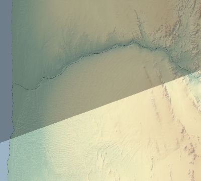 Map of the eclipse path across Namibia on 04/06/2266