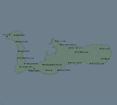 Map of the eclipse path across Cayman Islands on 07/29/2269