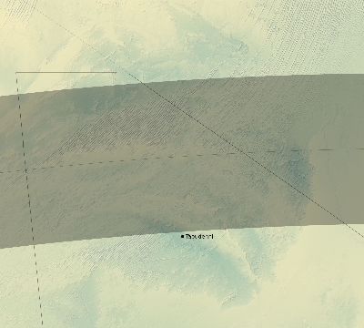 Map of the eclipse path across Mali on 05/17/2273
