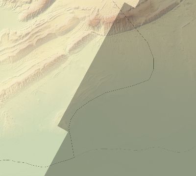 Map of the eclipse path across Turkmenistan on 01/03/2280