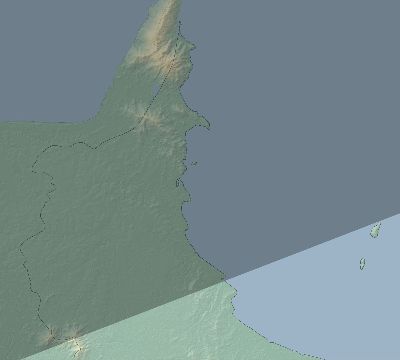 Map of the eclipse path across Malaysia on 01/14/2317
