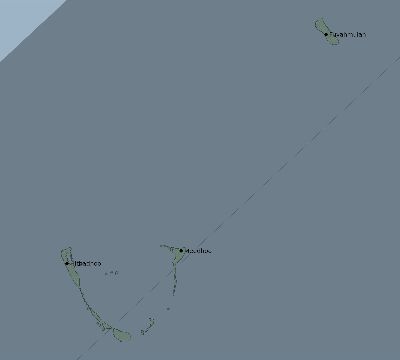 Map of the eclipse path across Maldives on 05/09/2320