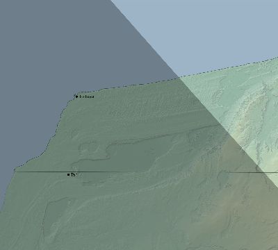 Map of the eclipse path across Morocco on 09/01/2323