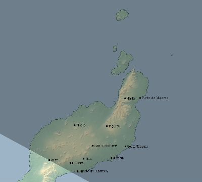 Map of the eclipse path across Spain on 12/02/2328