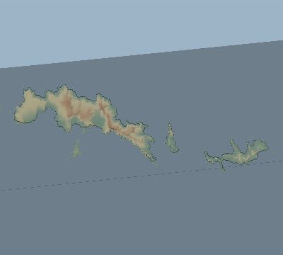 Map of the eclipse path across Antarctica on 03/27/2332