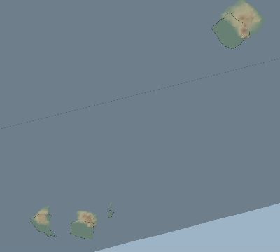 Map of the eclipse path across South Georgia on 03/27/2332
