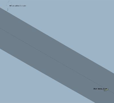 Map of the eclipse path across Mauritius on 06/20/2346