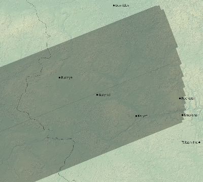 Map of the eclipse path across Russia on 02/16/2352
