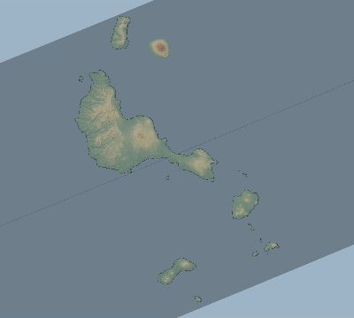 Map of the eclipse path across Vanuatu on 02/05/2353