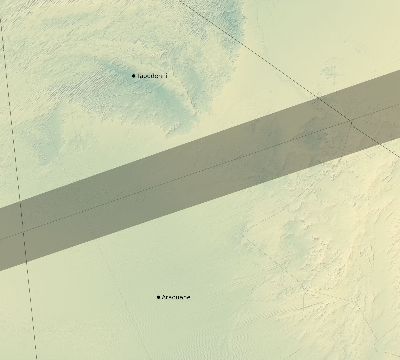 Map of the eclipse path across Mali on 07/31/2353