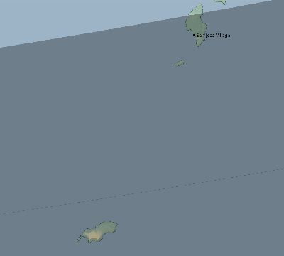 Map of the eclipse path across Northern Mariana Islands on 03/08/2361