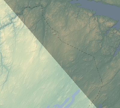 Map of the eclipse path across Finland on 05/10/2366