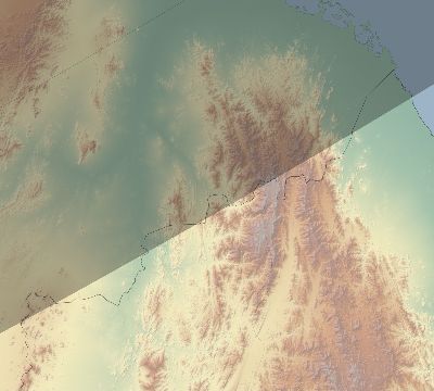 Map of the eclipse path across Eritrea on 03/19/2379
