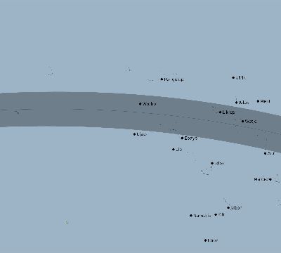 Map of the eclipse path across Marshall Islands on 07/12/2382