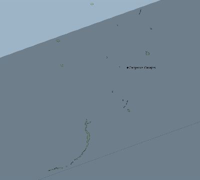 Map of the eclipse path across Mauritius on 04/29/2386
