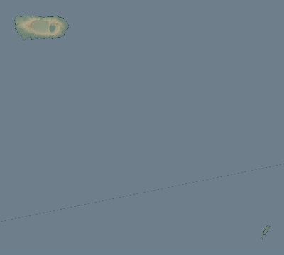 Map of the eclipse path across Northern Mariana Islands on 08/22/2389