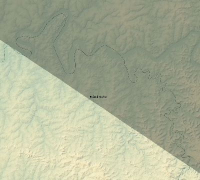 Map of the eclipse path across Argentina on 12/04/2393