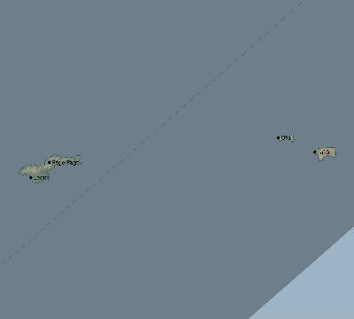 Map of the eclipse path across American Samoa on 04/09/2396
