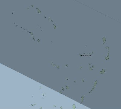 Map of the eclipse path across Maldives on 12/26/2410