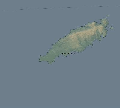 Map of the eclipse path across Trinidad and Tobago on 09/12/2425