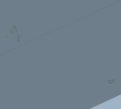 Map of the eclipse path across Cook Islands on 07/13/2428