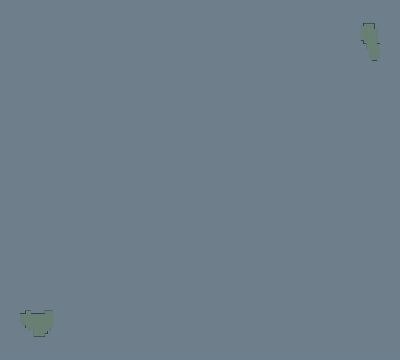 Map of the eclipse path across Jamaica on 07/02/2429
