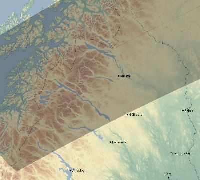 Map of the eclipse path across Sweden on 08/24/2435