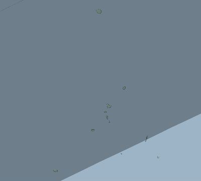 Map of the eclipse path across Mauritius on 05/31/2440
