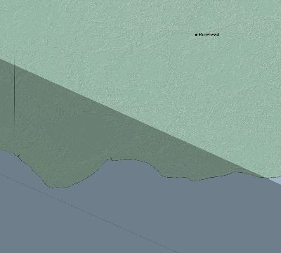 Map of the eclipse path across Papua New Guinea on 05/31/2440