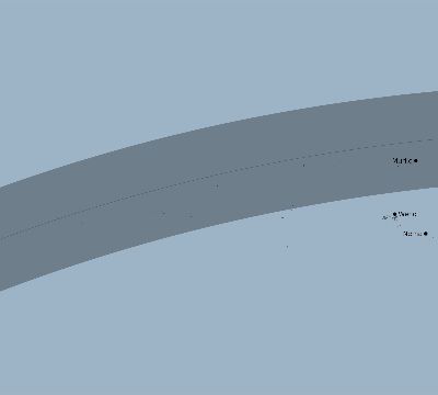 Map of the eclipse path across Micronesia on 05/22/2468