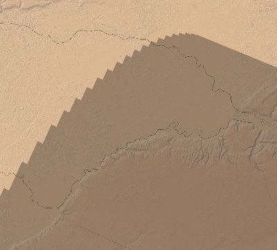 Map of the eclipse path across Namibia on 12/28/2475