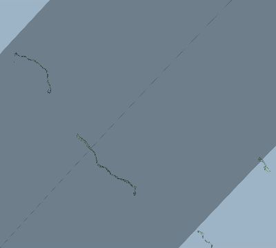 Map of the eclipse path across Kiribati on 03/21/2490