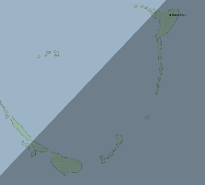 Map of the eclipse path across Maldives on 04/01/2508