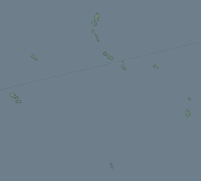 Map of the eclipse path across Cook Islands on 03/02/2538