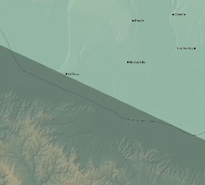 Map of the eclipse path across Ukraine on 08/25/2538